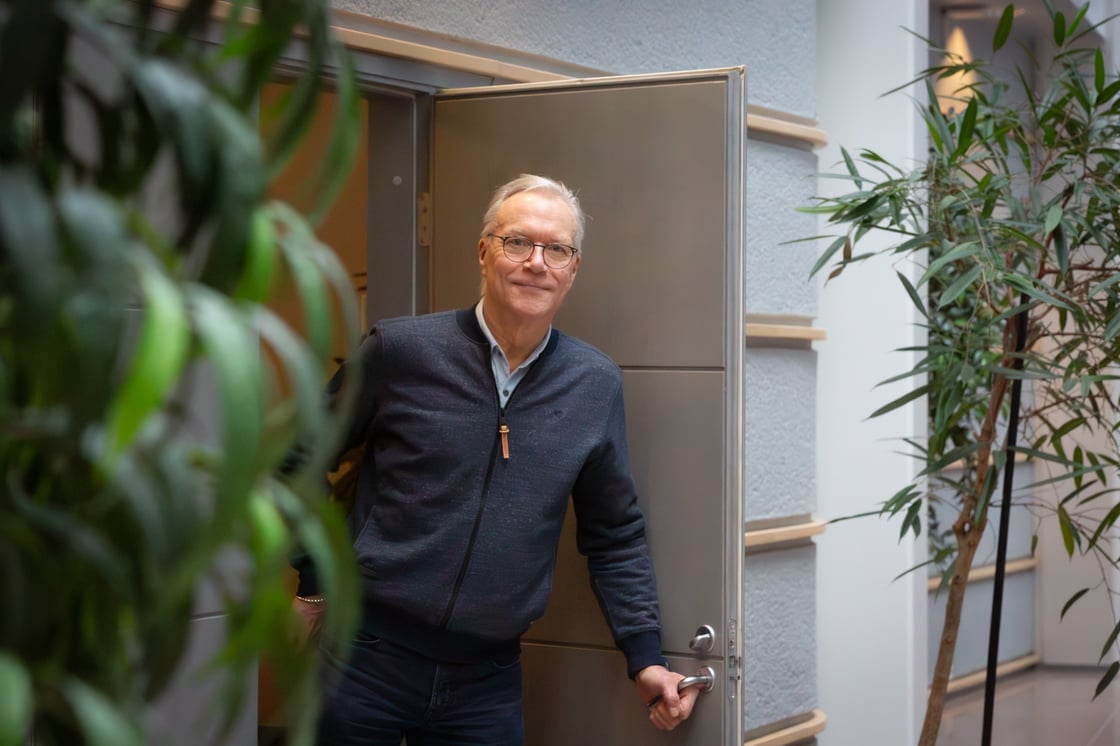 Juha Metsänoja Yrityssalossa