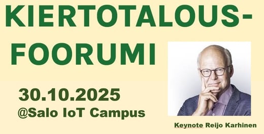 Kiertotalousfoorumi 2025 Keynote