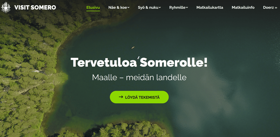 Visitsomero.fi