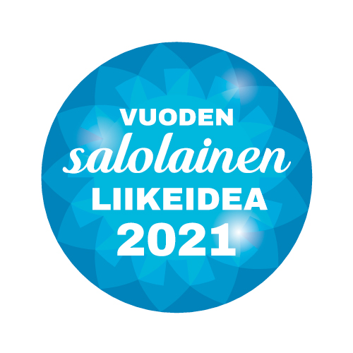 Vuoden salolainen liikeidea 2021 logo
