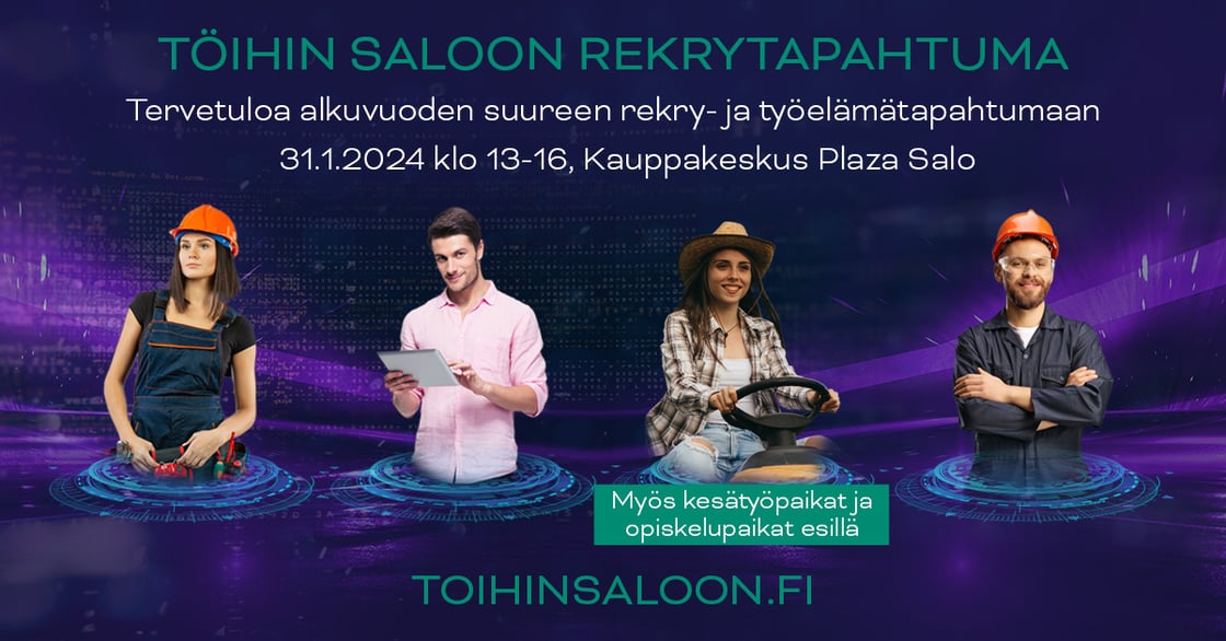 Rekrytapahtuma- ja työelämätapahtuma 2024